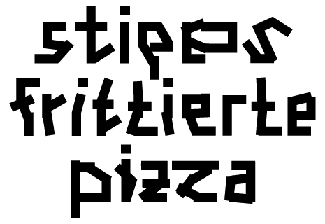 Stipes frittierte Pizza - Düsseldorf